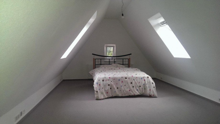 Spitzboden. Einfamilienhaus Westerhorn