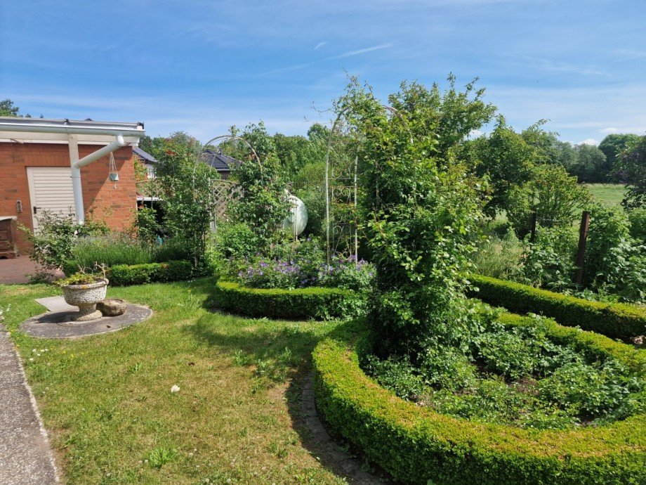 Garten. Bungalow Hohenkirchen