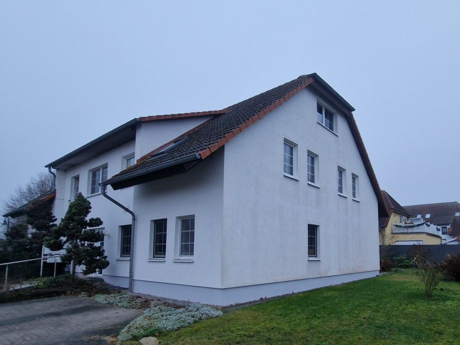 Seitenansicht rechts Wohnung Hornstorf