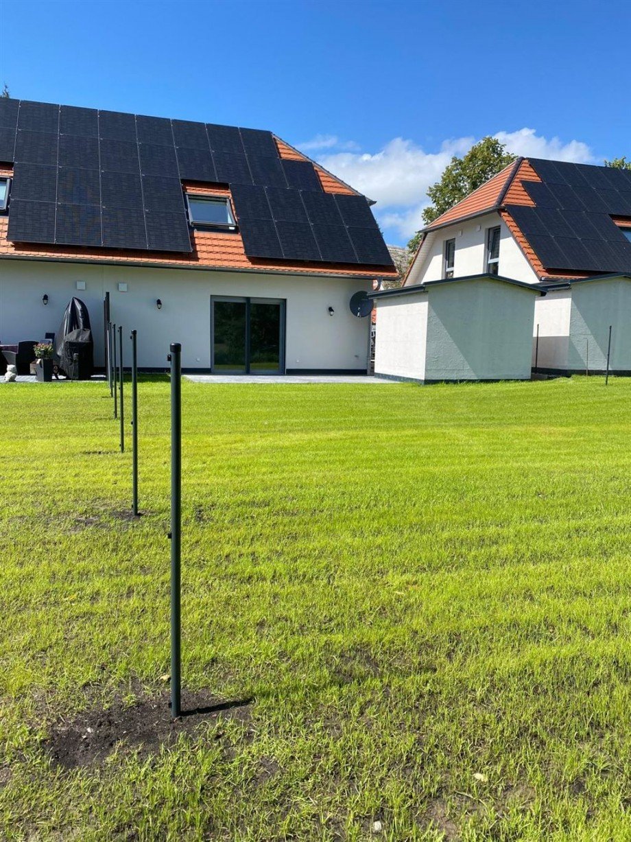 Terrasse Doppelhaush�lfte Biendorf