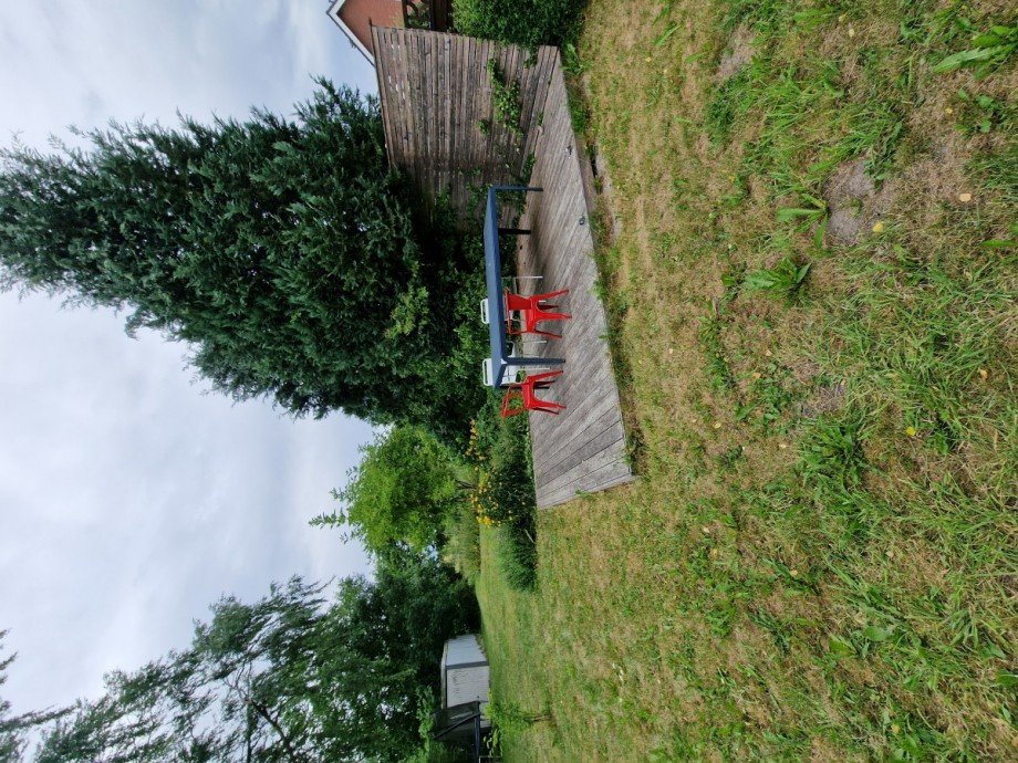 Terrasse Doppelhaush�lfte Goldberg