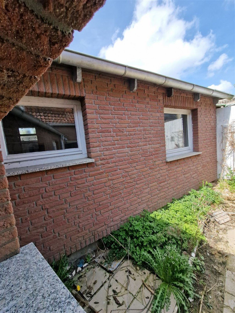 Anbau hinten Reihenmittelhaus Grevesm�hlen