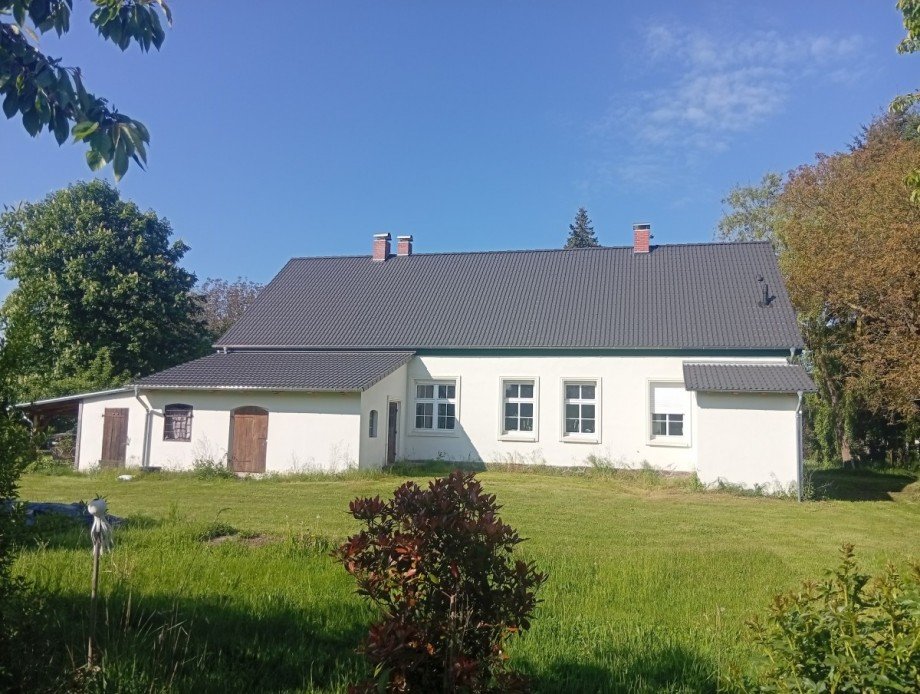R�ckseite. Bauernhaus Dambeck