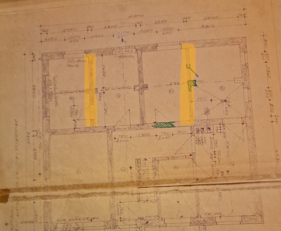 Grundriss aktuell. Einfamilienhaus K�hlungsborn