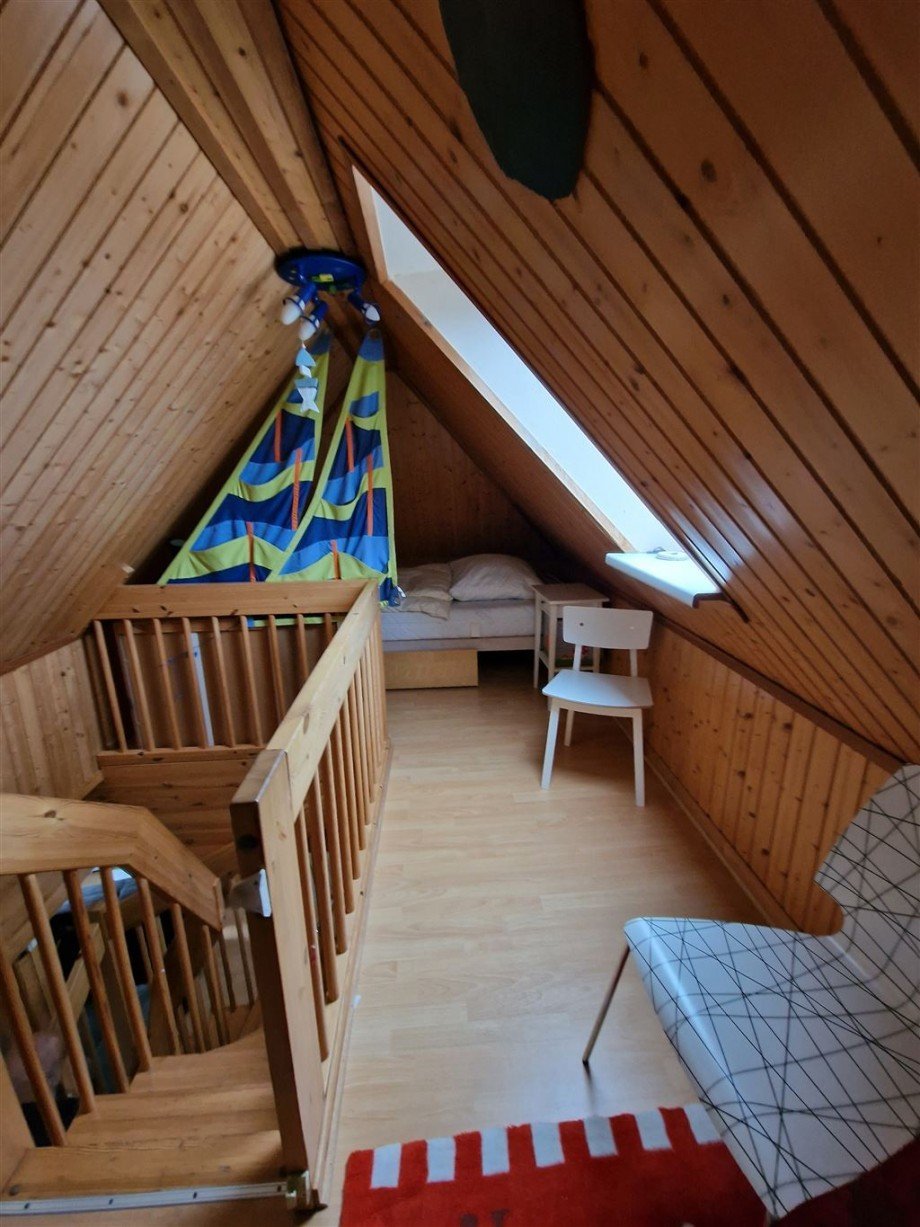 Spitzboden. Dachgeschosswohnung Rerik