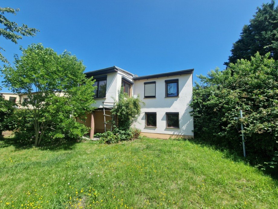 Gartenansicht Bungalow Wismar