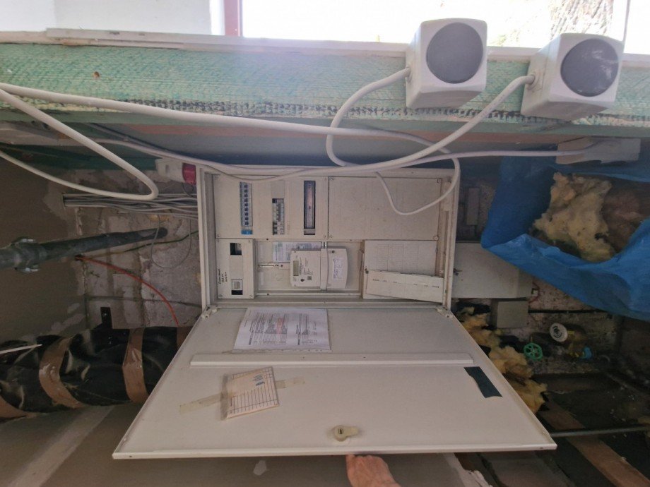 Z�hlerschrank Doppelhaush�lfte Zierow
