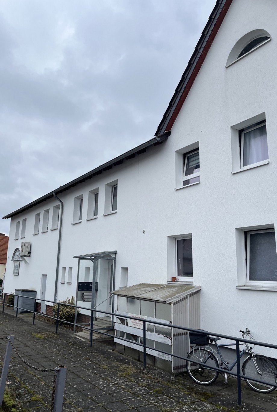 R�ckansicht Gesch�ftshaus Gifhorn