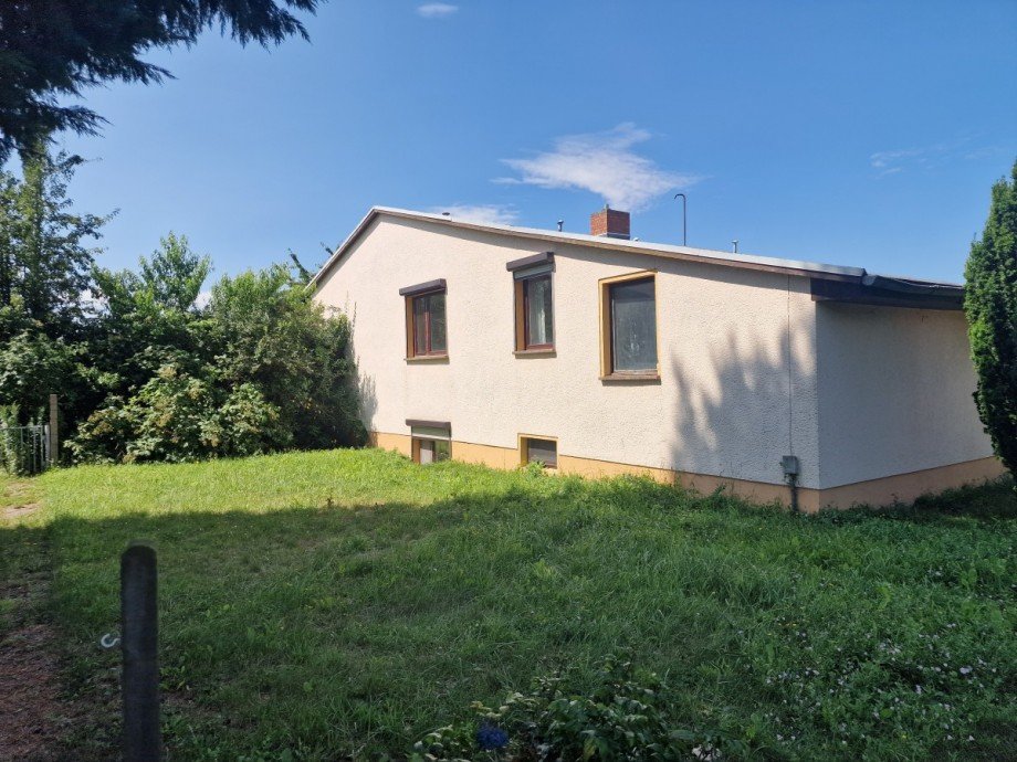 Seitenansicht Bungalow Wismar